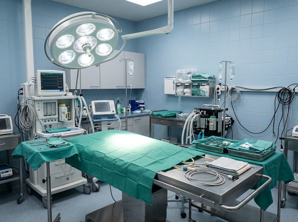 Quirófano veterinario equipado con monitor de constantes en Ferrol